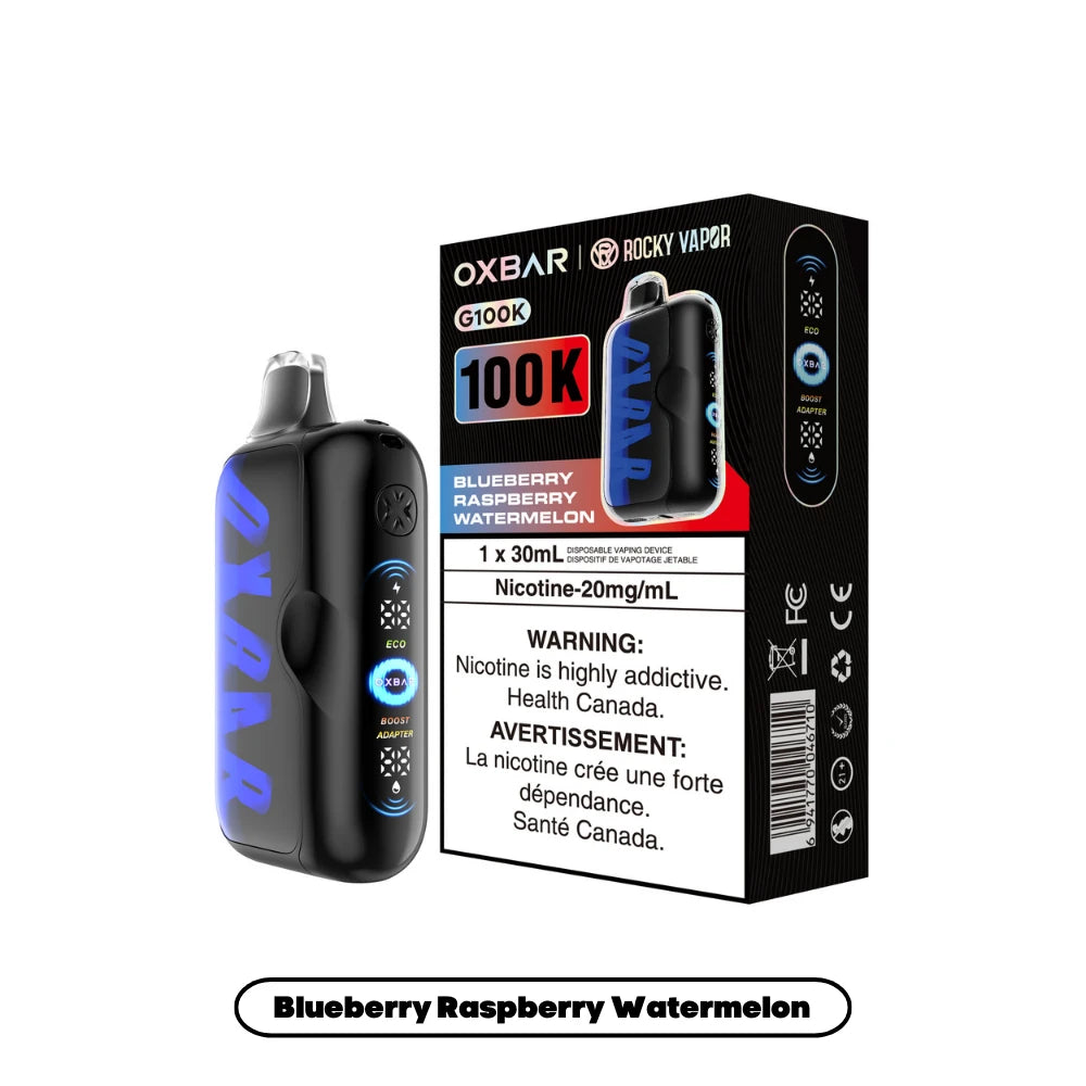 Oxbar G100K - Blue Raspberry Watermelon Disposable Vape product image at All Star Vape