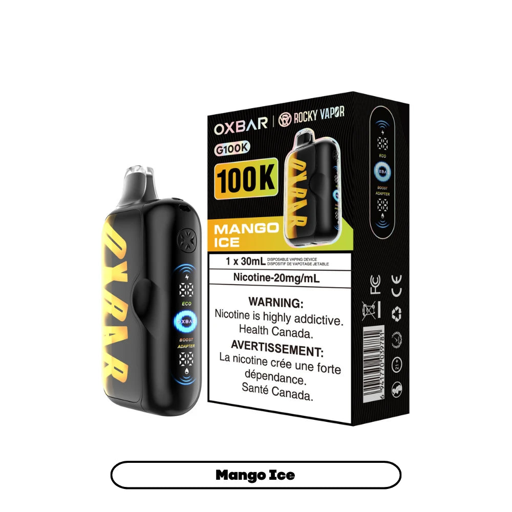 Oxbar G100K - Mango Ice Disposable Vape product image at All Star Vape