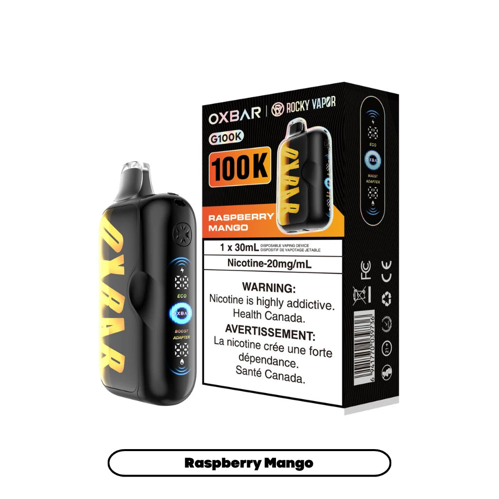 Oxbar G100K - Raspberry Mango Disposable Vape product image at All Star Vape