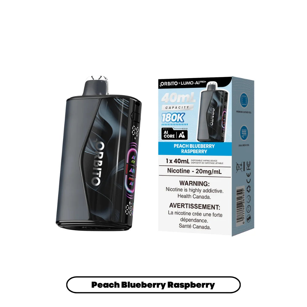 Orbito 180K - Peach Blueberry Raspberry