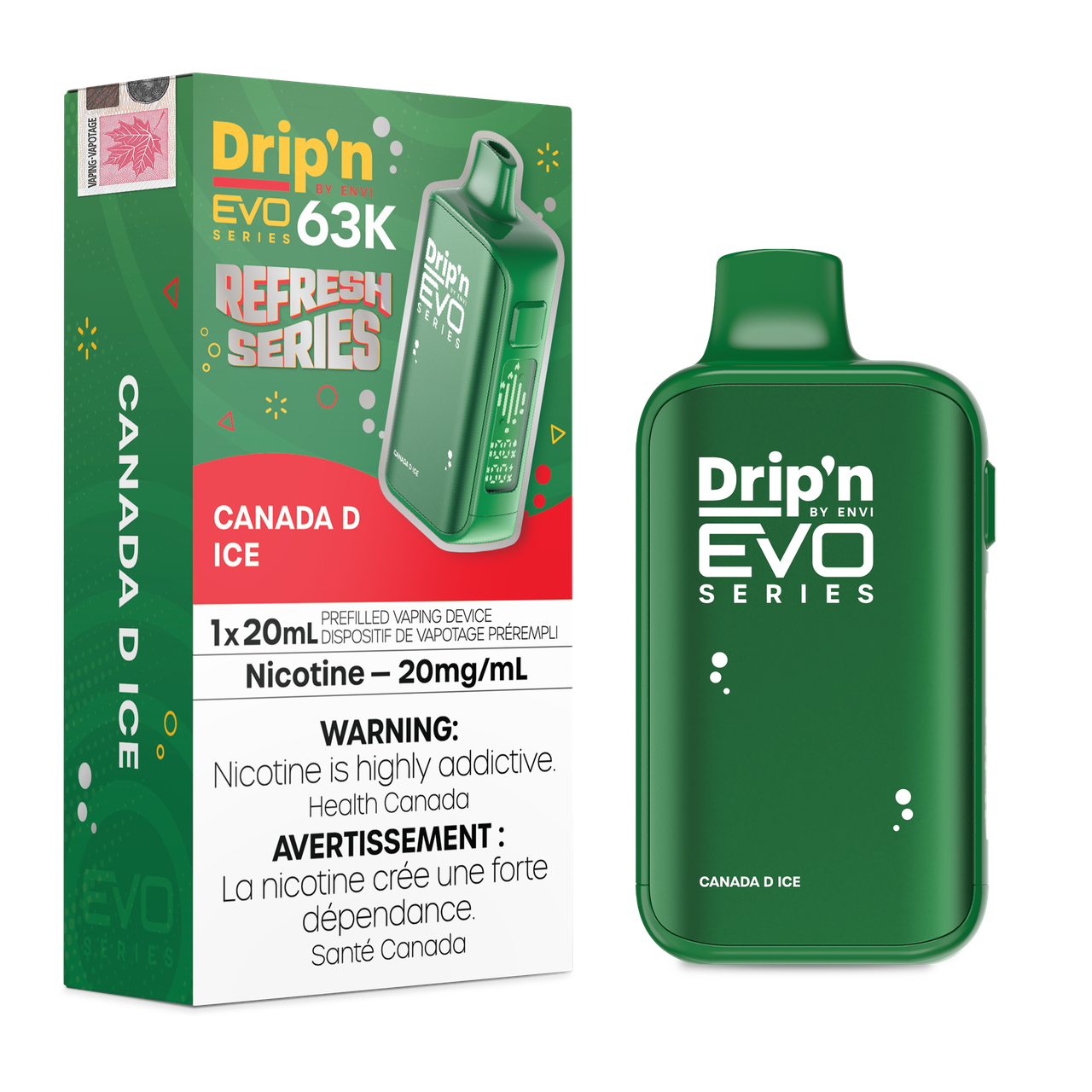 Drip'n EVO 63K Canada D Ice product image at All Star Vape