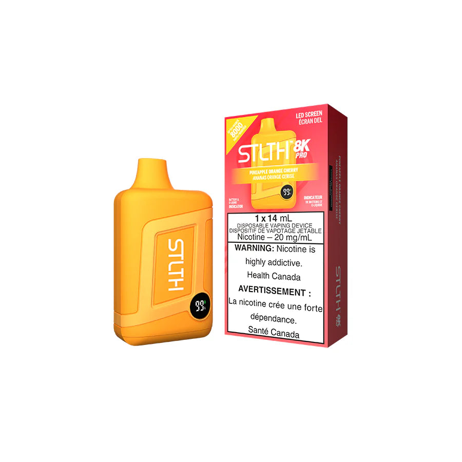 STLTH 8K PRO PINEAPPLE ORANGE CHERRY