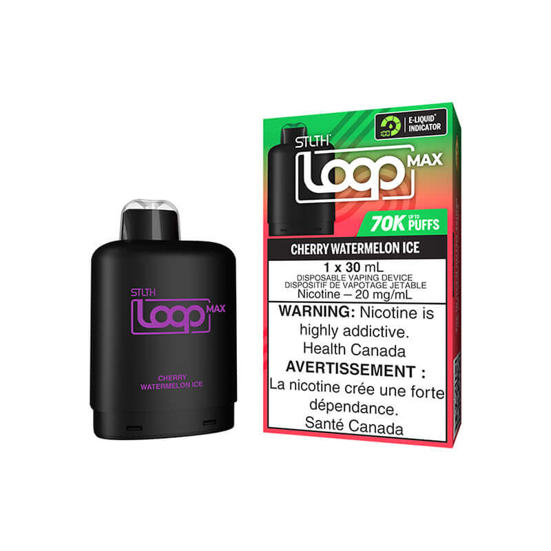 STLTH LOOP MAX - CHERRY WATERMELON ICE Closed Pod product image at All Star Vape