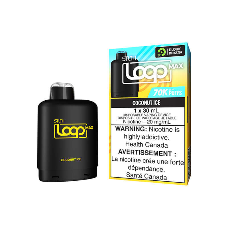 STLTH LOOP MAX - COCONUT ICE Closed Pod product image at All Star Vape