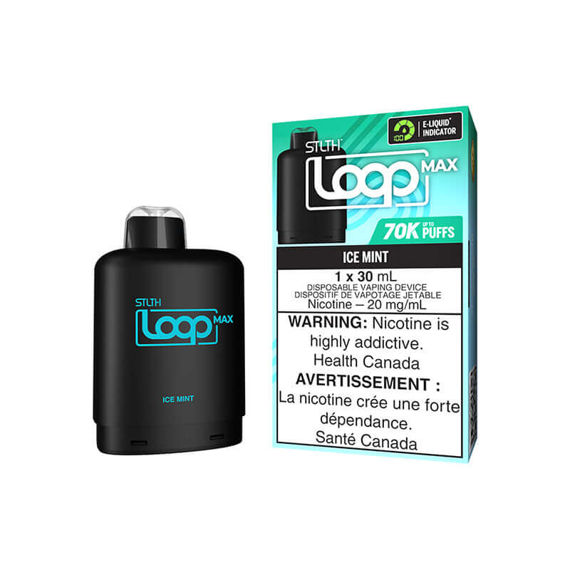 STLTH LOOP MAX - ICE MINT Closed Pod