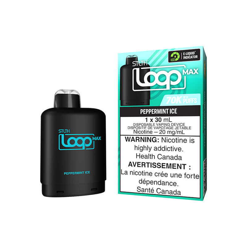 STLTH LOOP MAX - PEPPERMINT ICE Closed Pod product image at All Star Vape