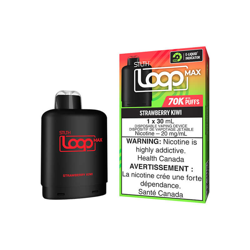 STLTH LOOP MAX - STRAWBERRY KIWI Closed Pod product image at All Star Vape