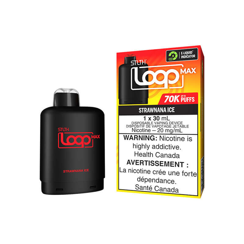 STLTH LOOP MAX - STRAWNANA ICE Closed Pod product image at All Star Vape