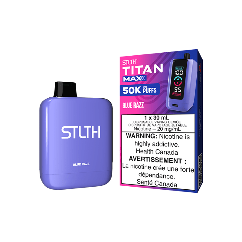 STLTH TITAN MAX - BLUE RAZZ Disposable Vape product image at All Star Vape