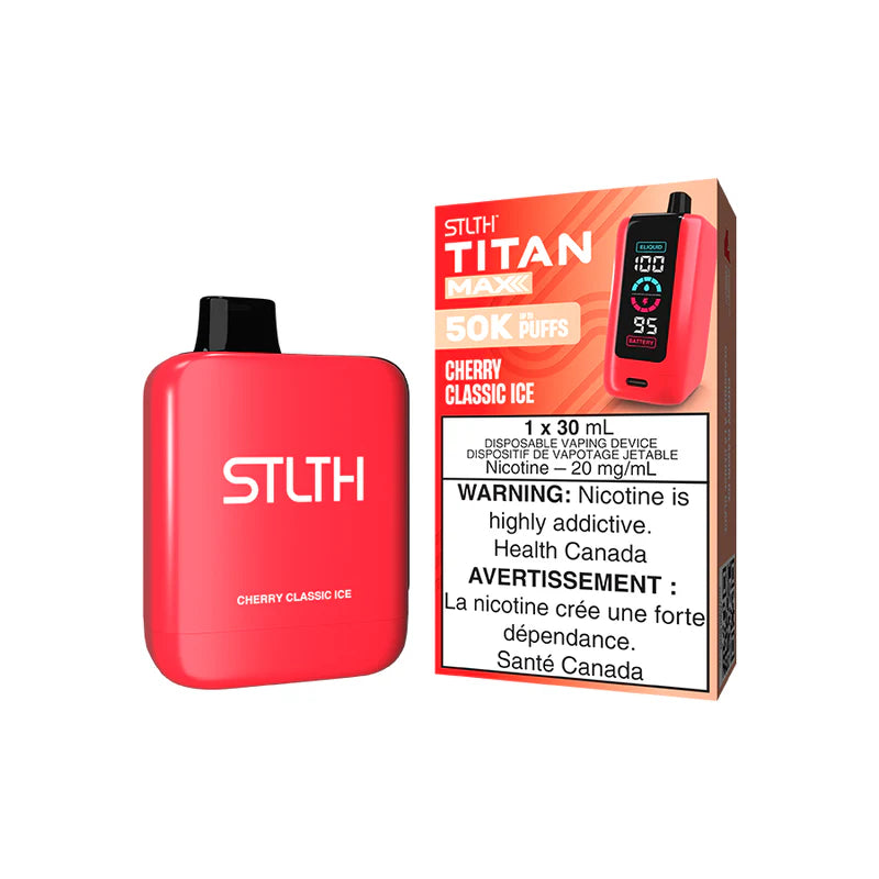 STLTH TITAN MAX - CHERRY CLASSIC ICE