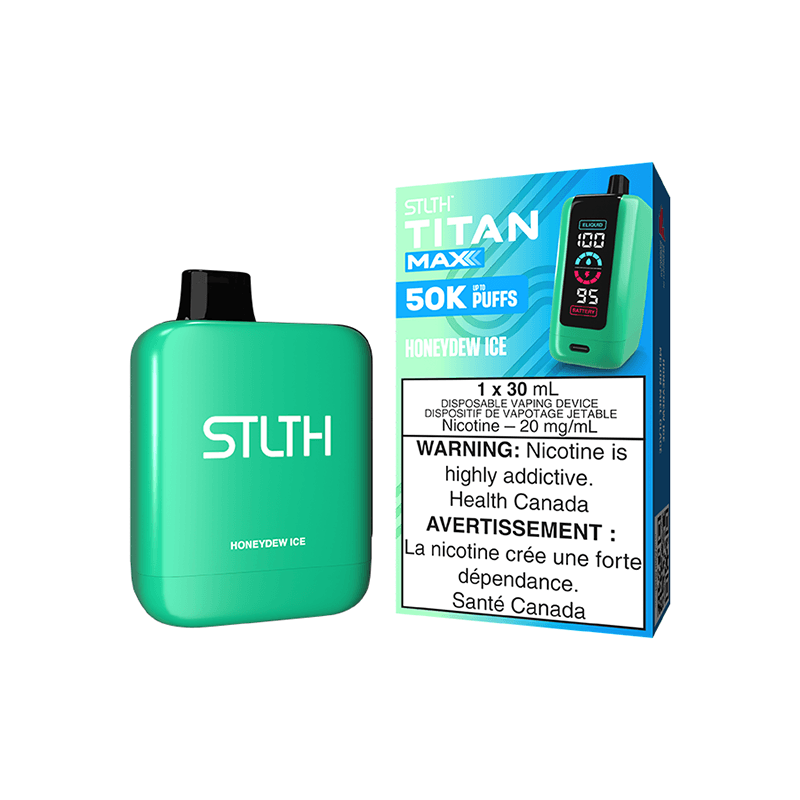 STLTH TITAN MAX - HONEYDEW ICE Disposable Vape product image at All Star Vape