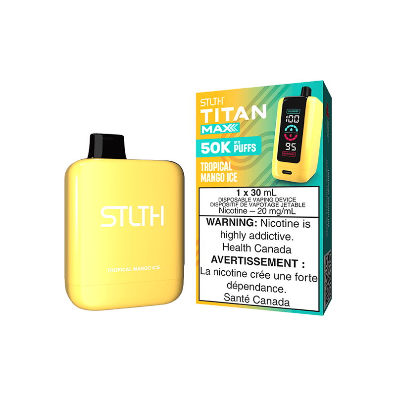 STLTH TITAN MAX - TROPICAL MANGO ICE Disposable Vape product image at All Star Vape