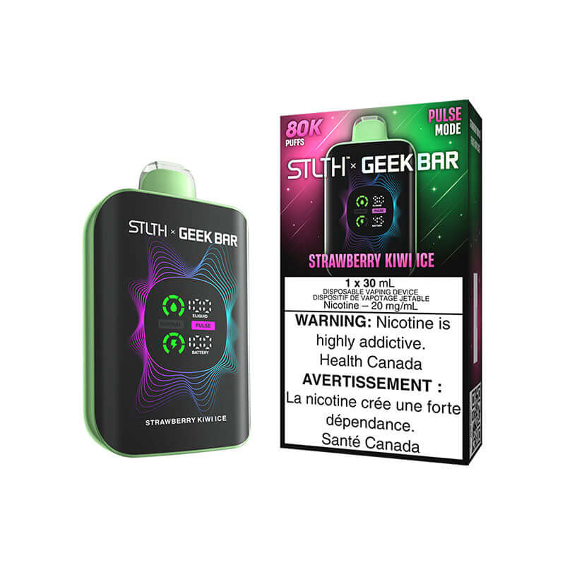 STLTH X GEEK BAR 80K - STRAWBERRY KIWI ICE Disposable Vape product image at All Star Vape