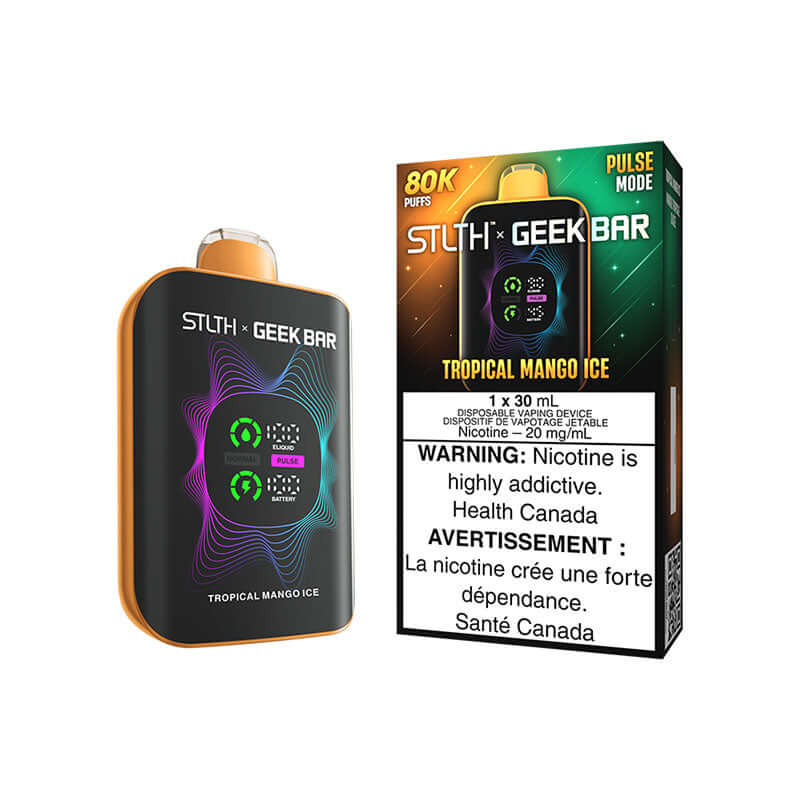 STLTH X GEEK BAR 80K - TROPICAL MANGO ICE Disposable Vape