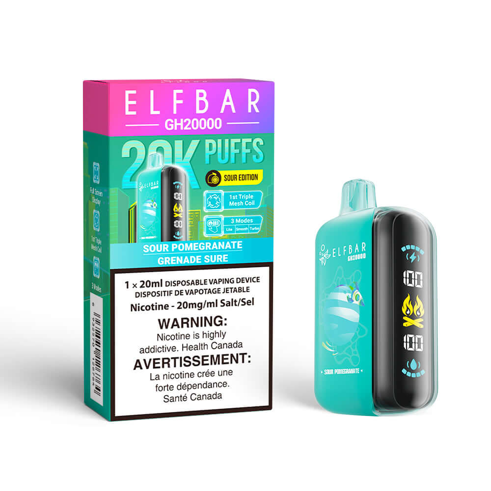 Elf Bar GH20k - Sour Pomegranate Disposable Vape