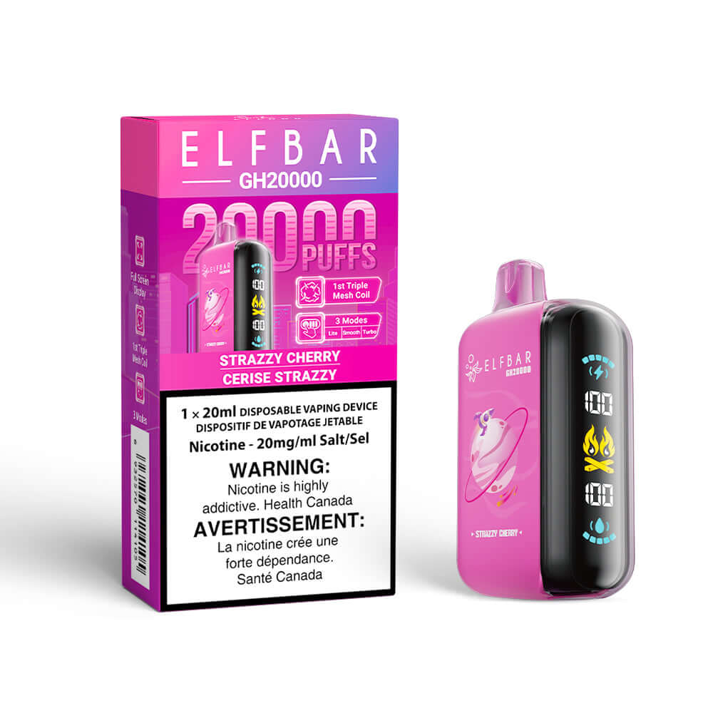 Elf Bar GH20k - Strazzy Cherry Disposable Vape product image at All Star Vape