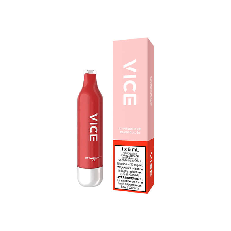 VICE 2500 STRAWBERRY ICE Disposable Vape product image at All Star Vape