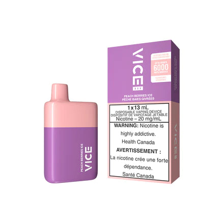 VICE BOX PEACH BERRIES ICE