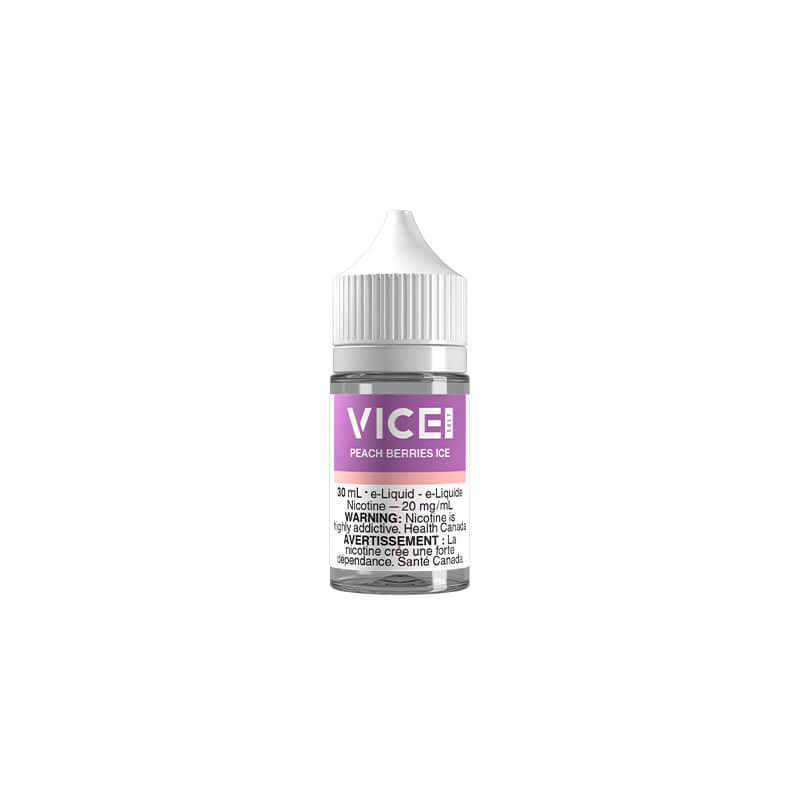 PEACH BERRIES ICE BY VICE SALT E-Liquid product image at All Star Vape
