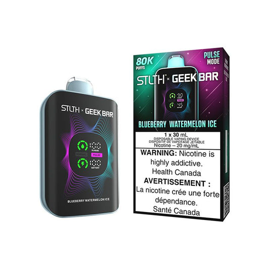 STLTH X GEEK BAR 80K - BLUEBERRY WATERMELON ICE