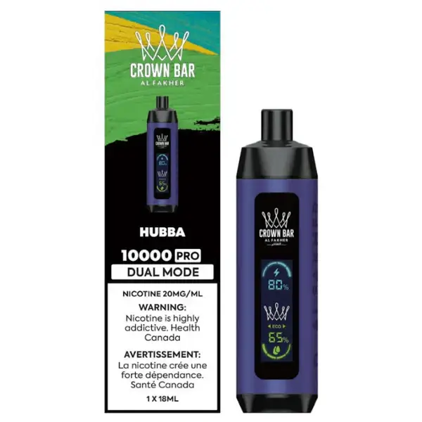 AL FAKHER Crown Bar 10K - Hubba Disposable Vape product image at All Star Vape