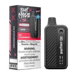 Flavour Beast Beast Mode Max Sic Strawberry Iced