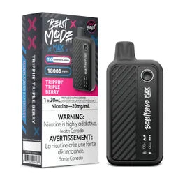 Flavour Beast Beast Mode Max Trippin' Triple Berry