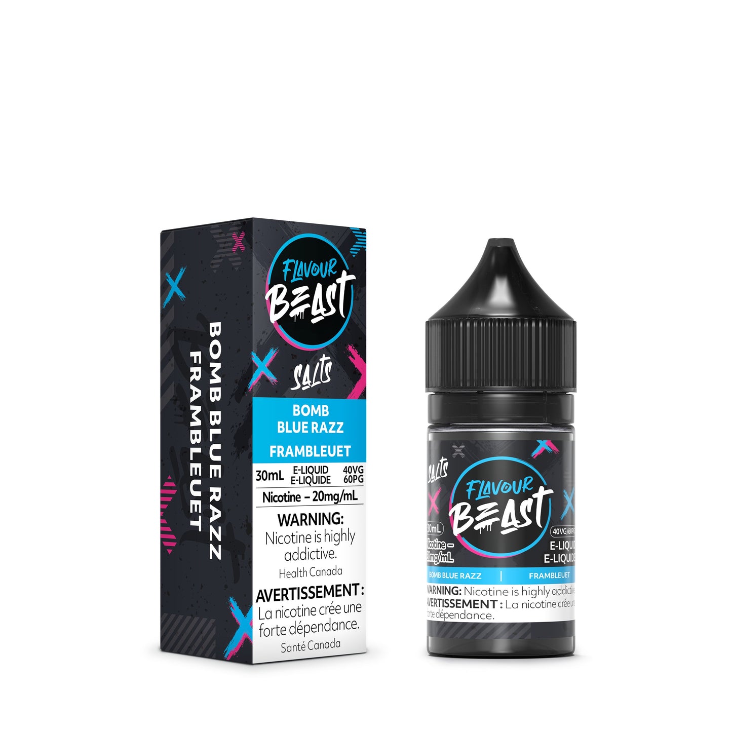 Flavour Beast- Bomb Blue Razz E-Liquid product image at All Star Vape