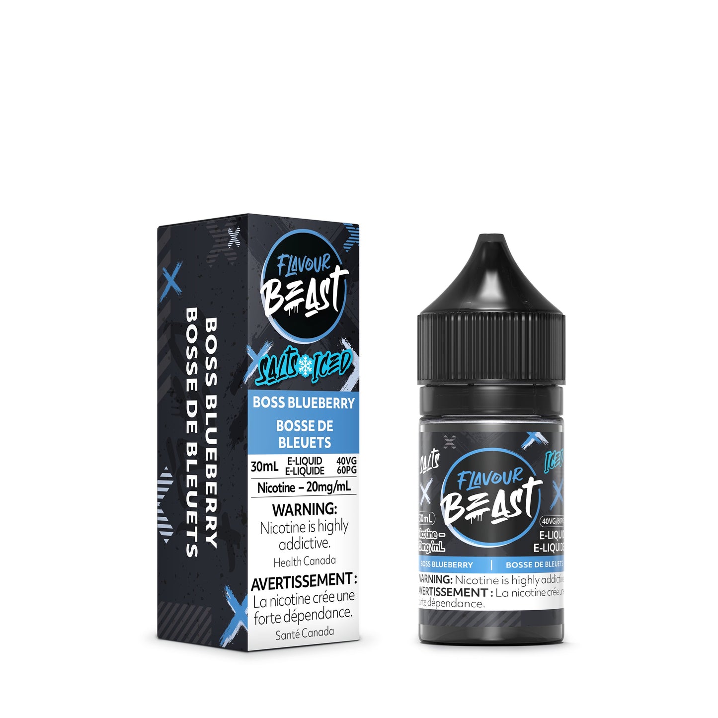 Flavour Beast- Boss Blueberry Iced E-Liquid product image at All Star Vape