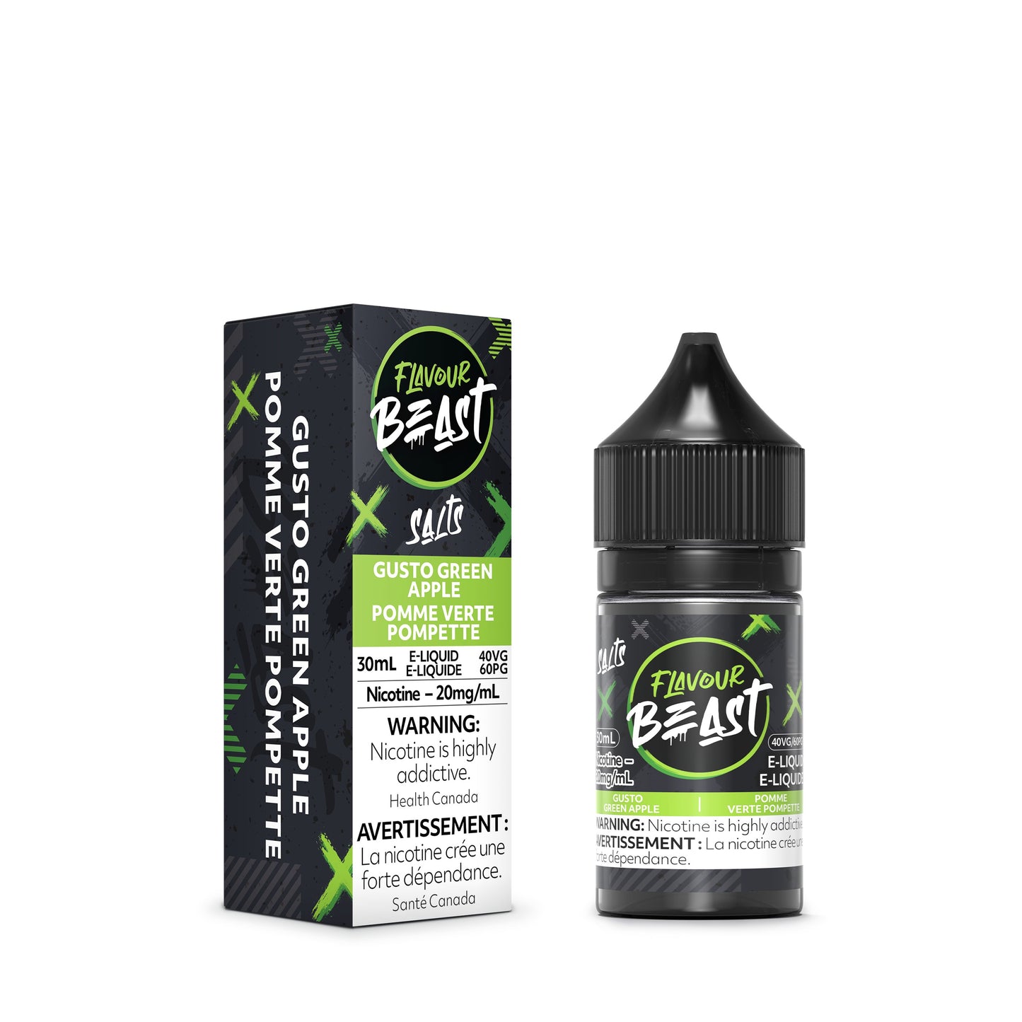Flavour Beast- Gusto Green Apple E-Liquid product image at All Star Vape