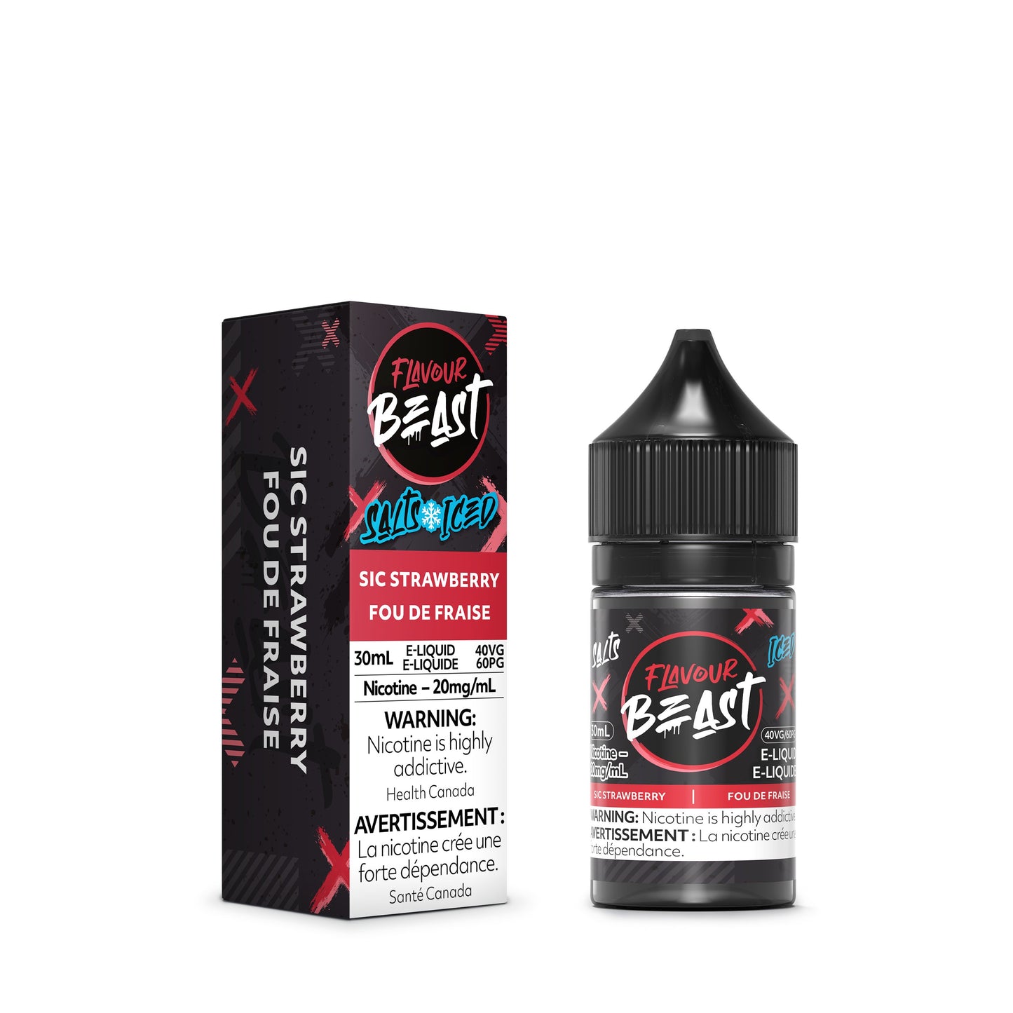 Flavour Beast- Sic Strawberry Iced E-Liquid product image at All Star Vape