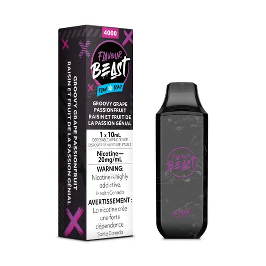 Flavour Beast Groovy Grape Passionfruit Iced