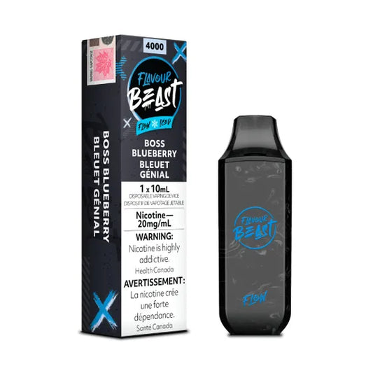 Flavour Beast Boss Blueberry Iced
