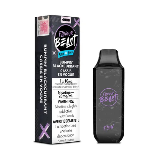 Flavour Beast Bumpin' Blackcurrant Iced