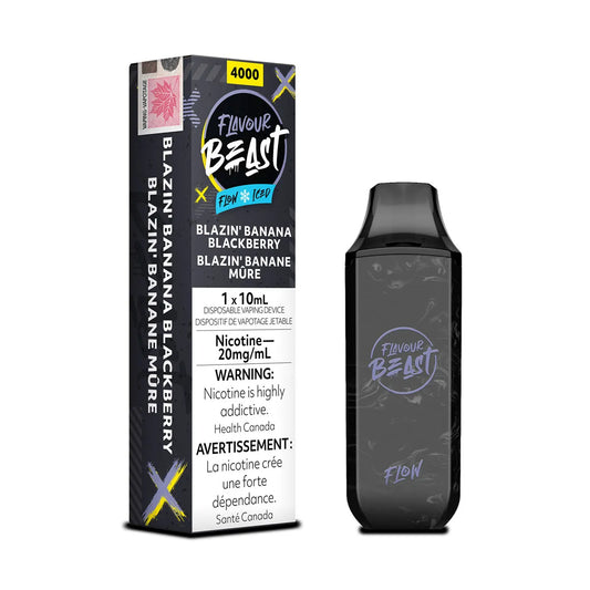 Flavour Beast Blazin' Banana Blackberry Iced