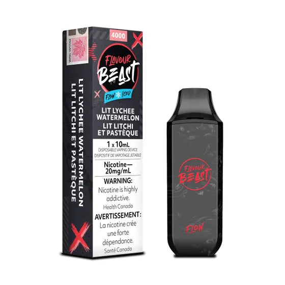 Flavour Beast Lit Lychee Watermelon Iced
