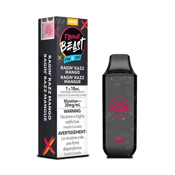 Flavour Beast Ragin' Razz Mango Iced