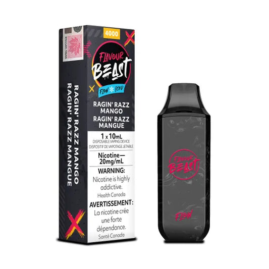 Flavour Beast Ragin' Razz Mango Iced