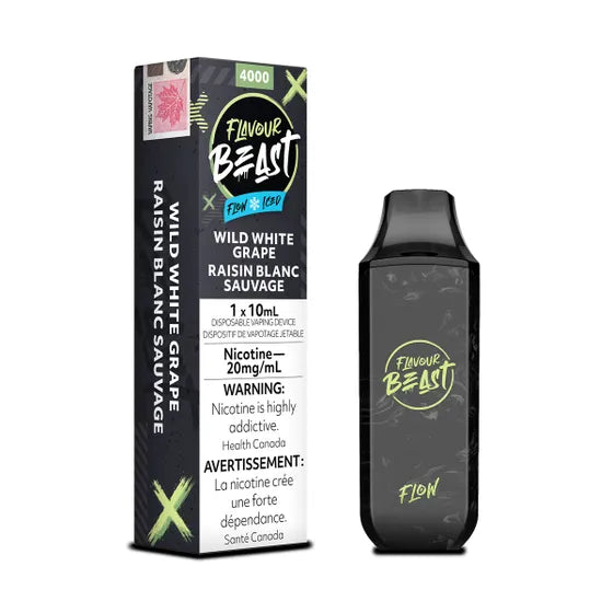 Flavour Beast Wild White Grape Iced