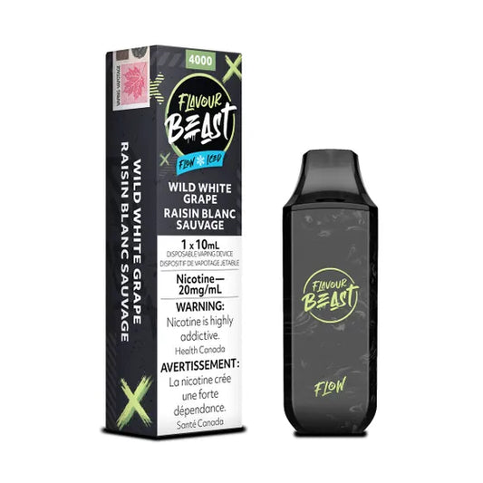 Flavour Beast Wild White Grape Iced