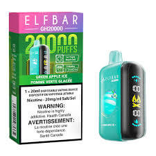 Elf Bar GH20k - Green Apple Ice Disposable Vape product image at All Star Vape