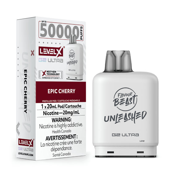 Level X Unleashed G2 Ultra Epic Cherry Closed Pod