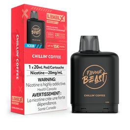 Level X Flavour Beast Boost Chillin' Coffee Iced