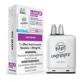 Level X Flavour Beast Unleashed Boost Epic Grape