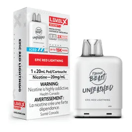 Level X Flavour Beast Unleashed Boost Epic Red Lightning