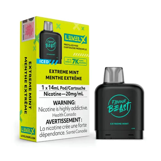Level X Flavour Beast Pod Extreme Mint Iced