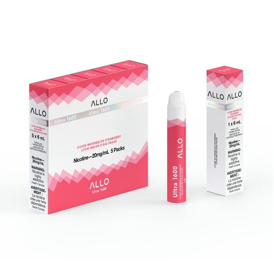 Allo Ultra 1600 Disposable - Lychee Watermelon Strawberry