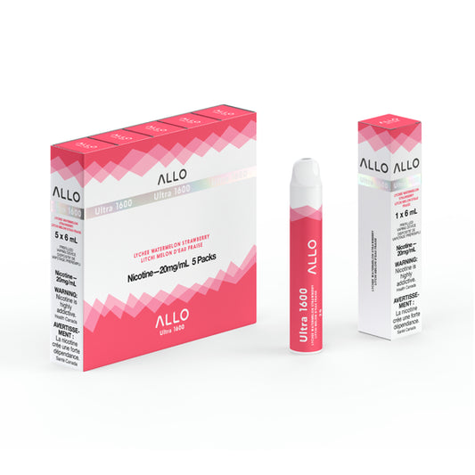 Allo Ultra 1600 Disposable - Lychee Watermelon Strawberry