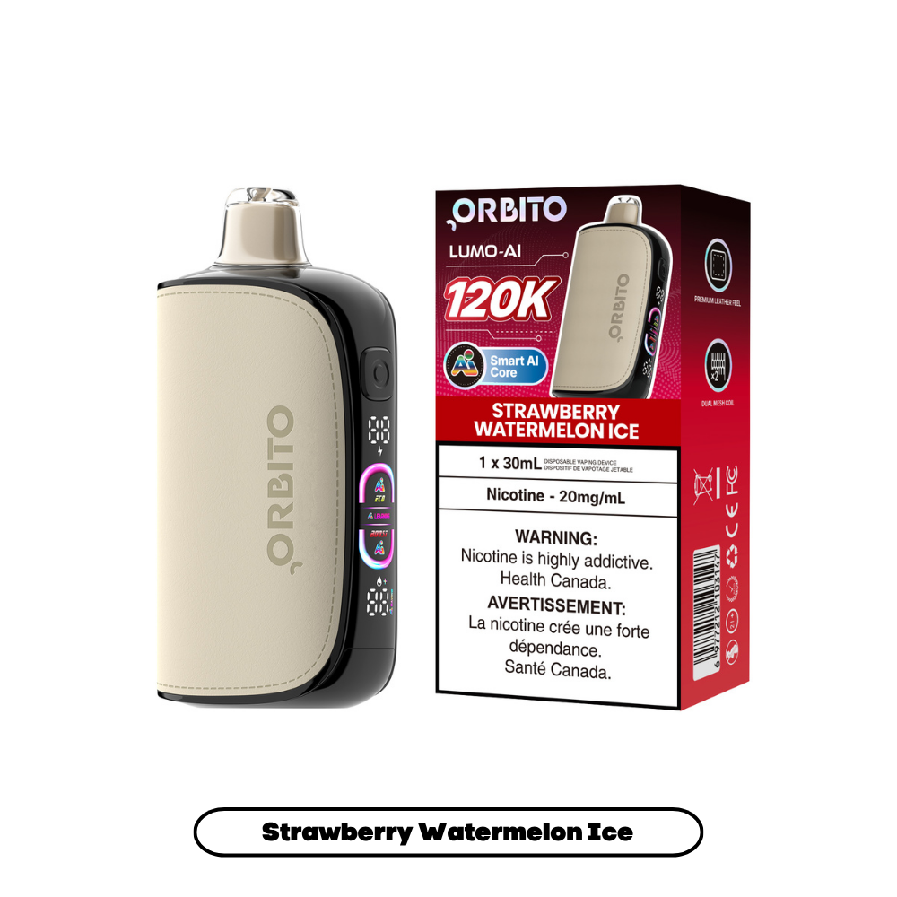 Orbito Lumo AI 120K - Strawberry Watermelon Ice Vape product image at All Star Vape