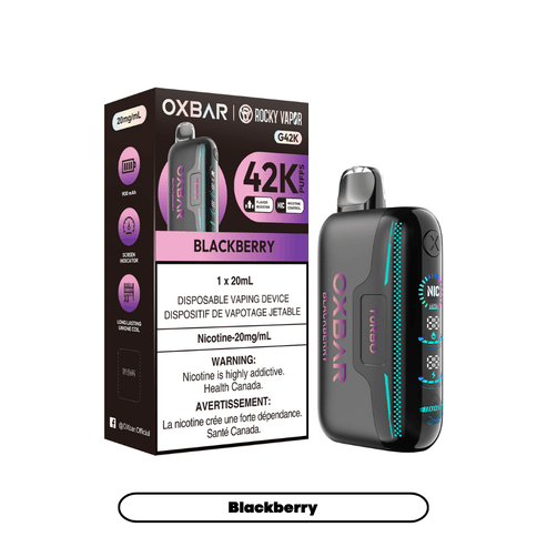 Oxbar G42K -Blackberry Disposable Vape product image at All Star Vape